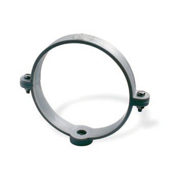 ABRAZADERA PVC 110 GRIS...
