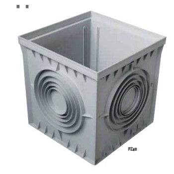 ARQUETA PP 30X30CM GRIS PZNE30